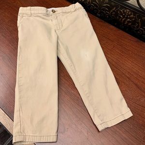 Baby Boys’ Khaki Twill Pants